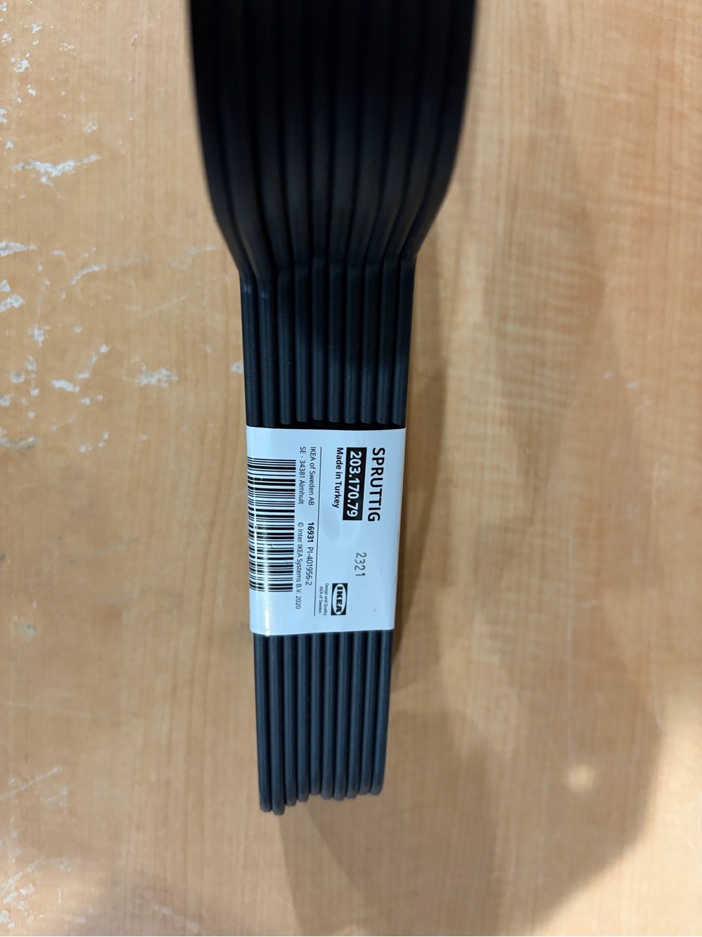 IKEA Black SPRUTTIG Cable Organizers (Pack)